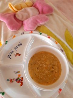 عکسی از دستور سوپ مخصوص نوزاد ۸ ماهه ام