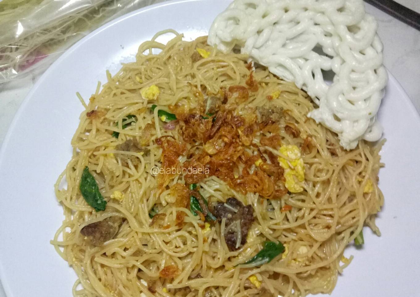 Bihun Beef Chopped