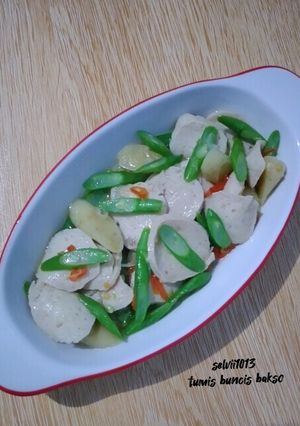 Foto resep Tumis Buncis Bakso