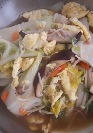 滷白菜（蛋素） 的食譜成品照片