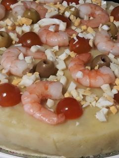 Una foto de Tarta salada con patata