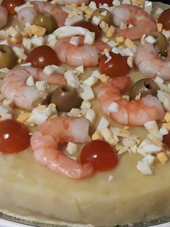 Una foto de Tarta salada con patata