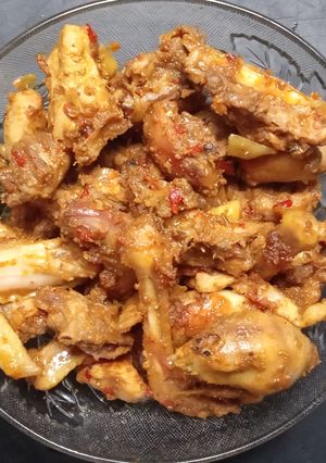 Foto resep Ayam kampung bumbu kampung