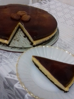 صورة لوصفة تشيز كيك أوريو بنكهة الكراميل والقهوة 😍😋
