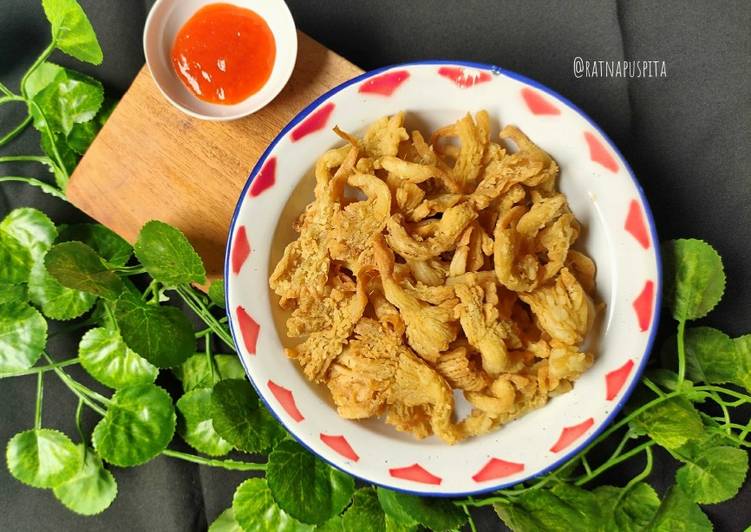 Resep Jamur Tiram Crispy yang Enak Banget