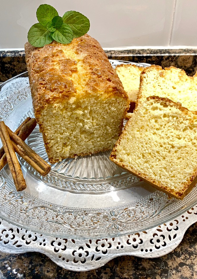 Una foto de Plumcake de limón, sin azúcar