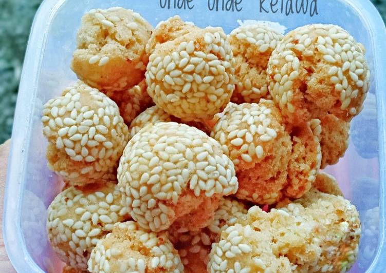Resep Onde Ketawa Tanpa Digunting Yang Nikmat