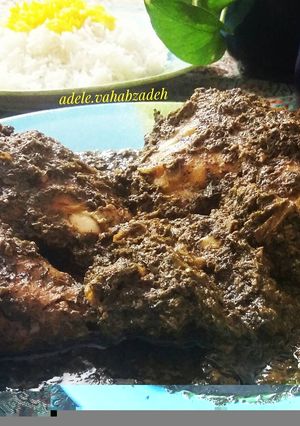 عکسی از دستور سوسه کباب یا مرغ ترش بابلی