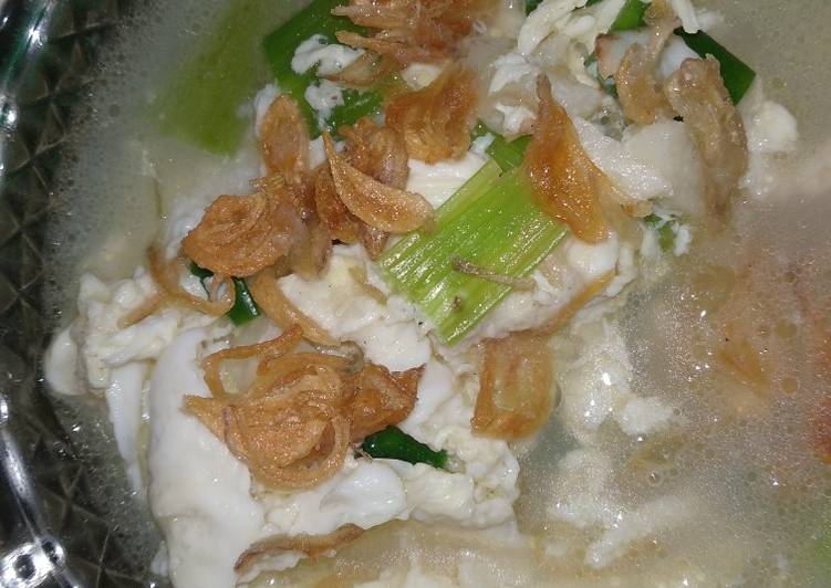 Cara Gampang Membuat Sop Telur Praktis, Andalan