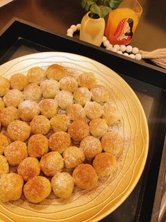 صورة لوصفة معمول العيد بالتمر والبف باستري 🎉