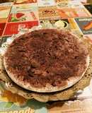 Tarta de galleta y stracciatella