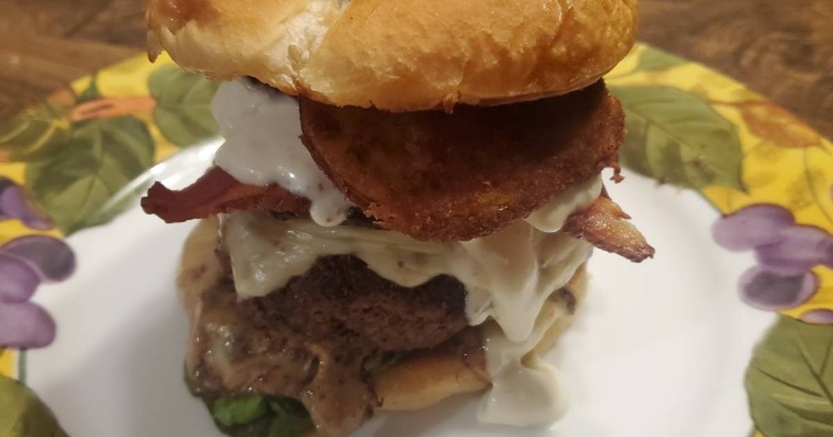 Brad's fried green tomato burger Recipe by wingmaster835 Cookpad