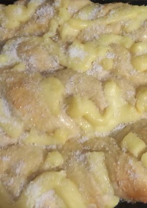 Una foto de Trenza con crema pastelera