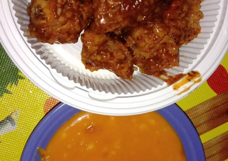 Fire chicken dan keju homemade ala richeese