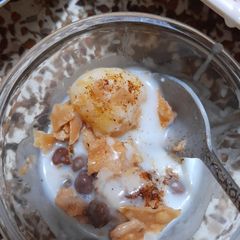 A picture of Meethi phulki chana chaat.