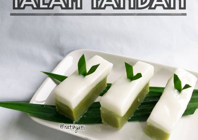 Recipe: Delicious Talam Pandan