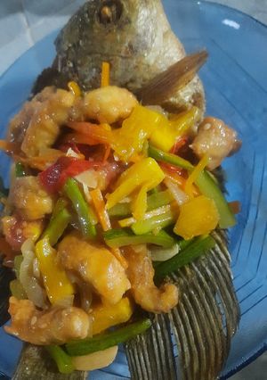 Foto resep Gurame asam pedas