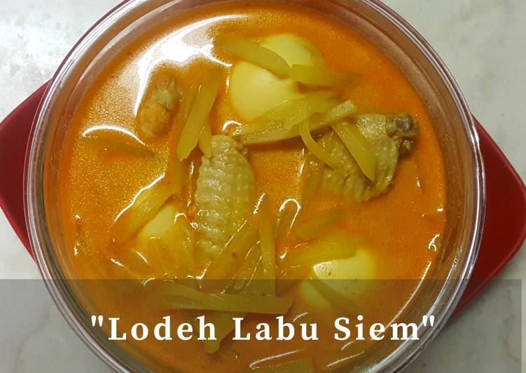Resep Lodeh Labu Siem (Sayur Ketupat) yang Sempurna