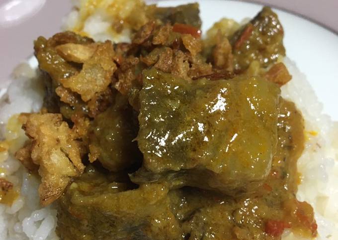Yuk intip, Bagaimana cara buat Gulai Kambing sajian Idul Adha dijamin spesial