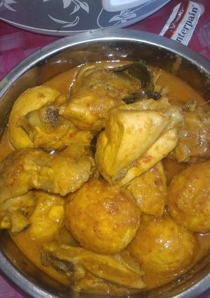 Foto resep Gulai Ayam dan Telor endess