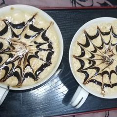 A picture of Cuppuccino at home.