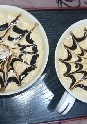 A picture of Cuppuccino at home.