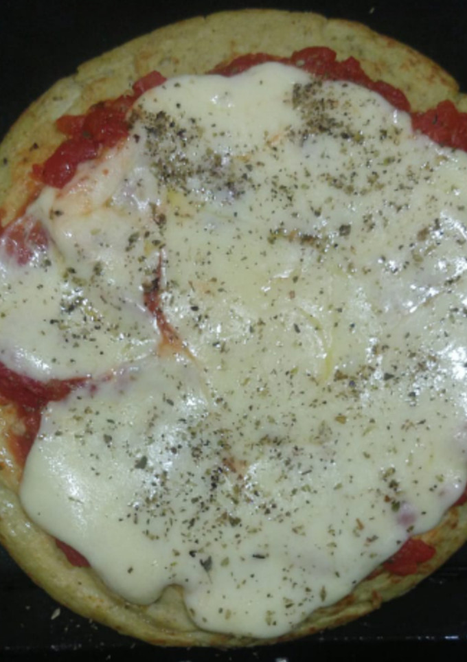 Una foto de TortiPizza de Coliflor