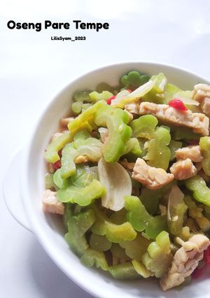 Foto resep Oseng Pare Tempe