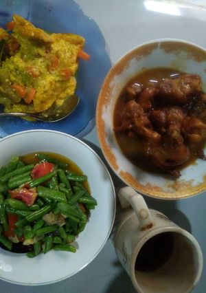 Foto resep Menu harian 1 : tumis buncis