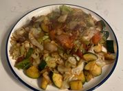 A picture of zucchini cabbage