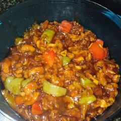 A picture of Chilli mushroom.