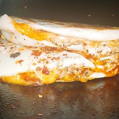 Cheesy Pita Sandwich A picture of Cheesy Pita Sandwich.