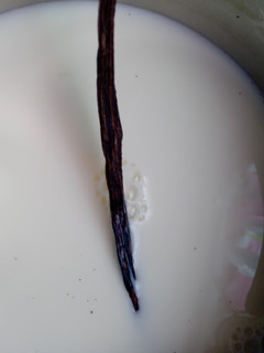 Una foto de Mousse de vainilla