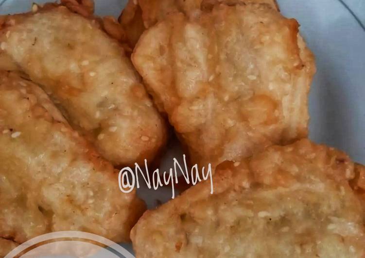 Siap Saji Pisang Goreng Kipas Lezat Mantap