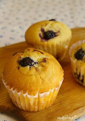 A picture of My Secret Blueberry Muffins.