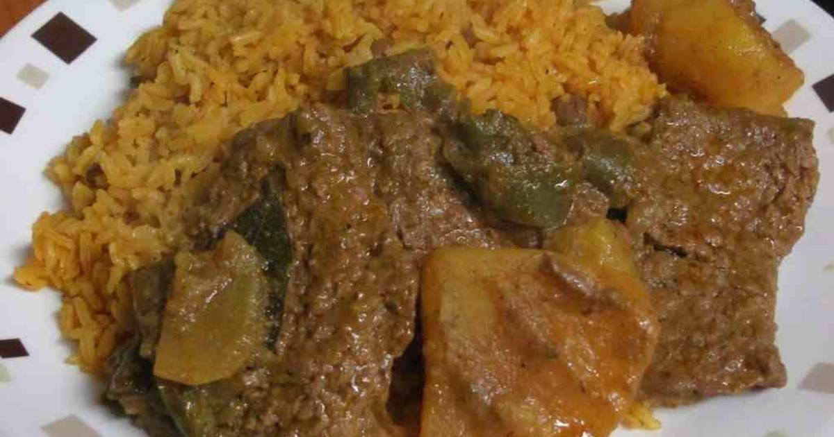 Puertorican Bistec Beef Stew Recipe By Alovely5236 Cookpad