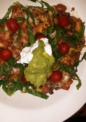A picture of Frito Mexican Casserole.