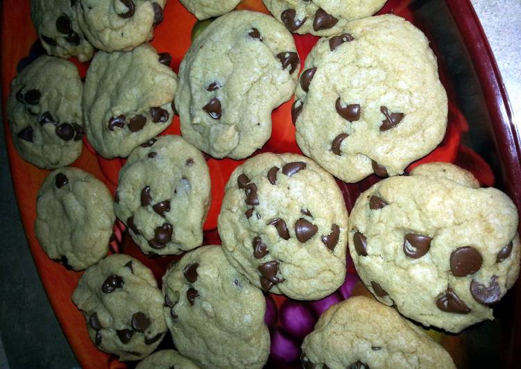 Recipe of Speedy Soft and chewy chocolate chip cookies