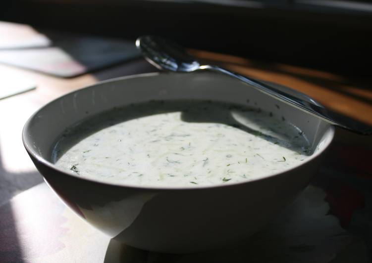 Easiest Way to Make Speedy Bulgarian Yogurt Soup (Tarator)