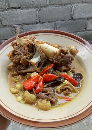 Foto resep GULE KAMBING SUPER HOT(tpi gk bau kambing)...😋😋😋