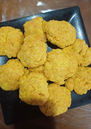 Una foto de Galletitas de zanahoria express