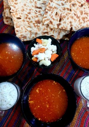 عکسی از دستور آبگوشت