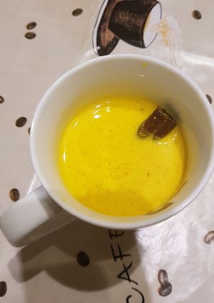 Sárga tej, arany tej, golden milk, Goldene Milch recept fotója