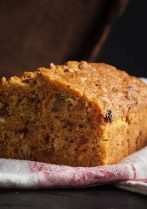 Una foto de Bizcocho saludable de zanahoria y avena