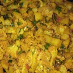 A picture of Aloo gobi.