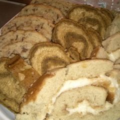 A picture of Pumpkin Jelly Rolls.