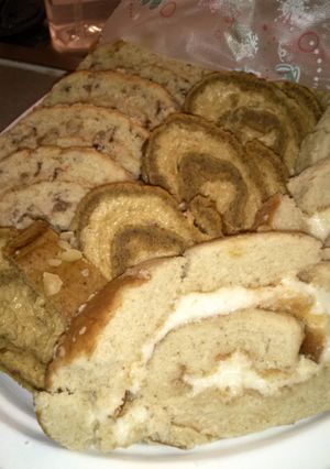 A picture of Pumpkin Jelly Rolls.