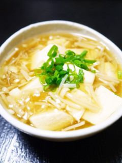 A picture of Easy Cooking in One Pot - Silken Tofu with Mushroom Ankake Sauce.