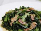 komatsuna stir fry