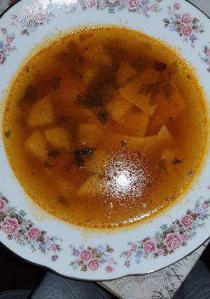Pirított lebbencsleves recept fotója